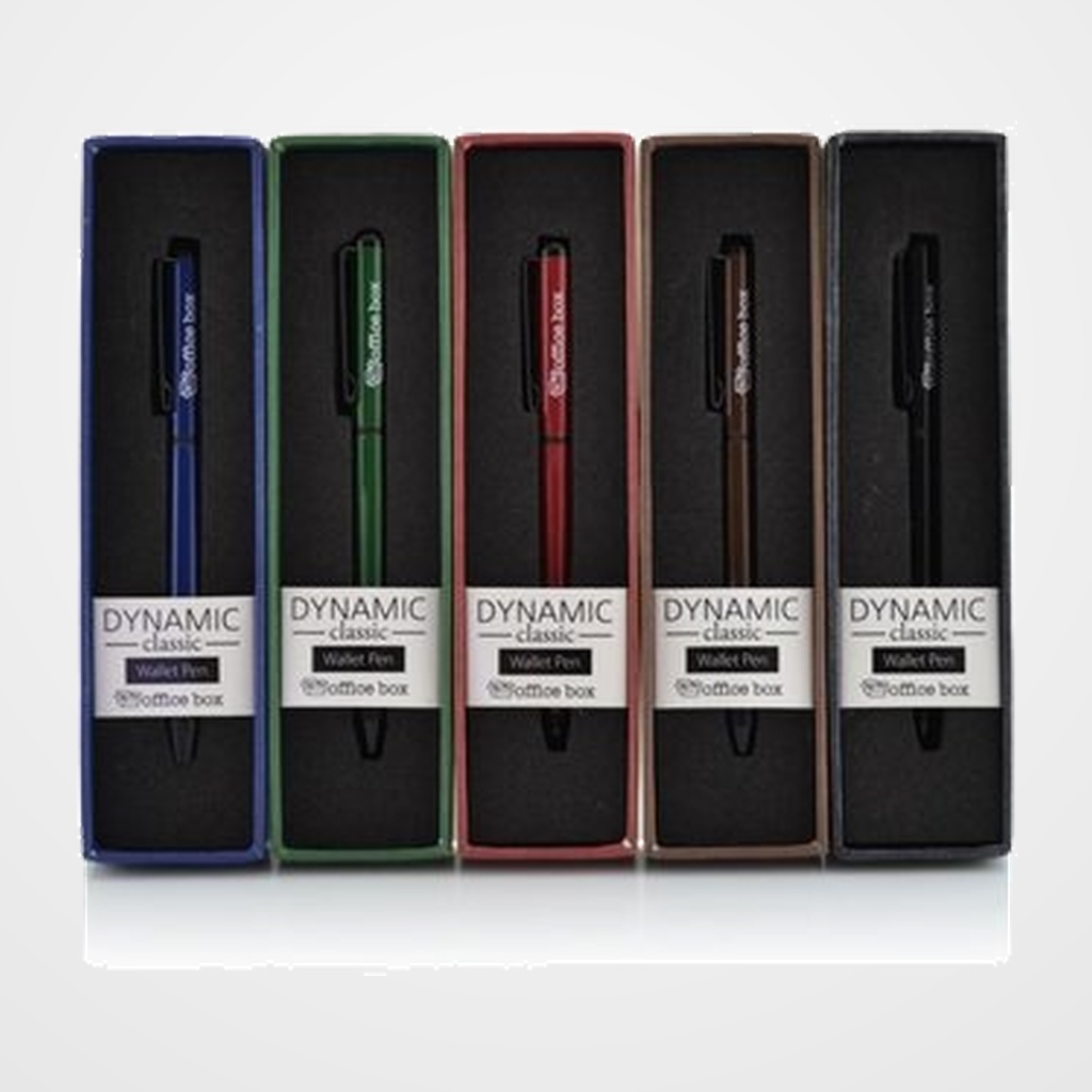 BOLIGRAFO OFFICE BOX MINI DYMANIC COLORS SURTIDO de 10 (5 col.)