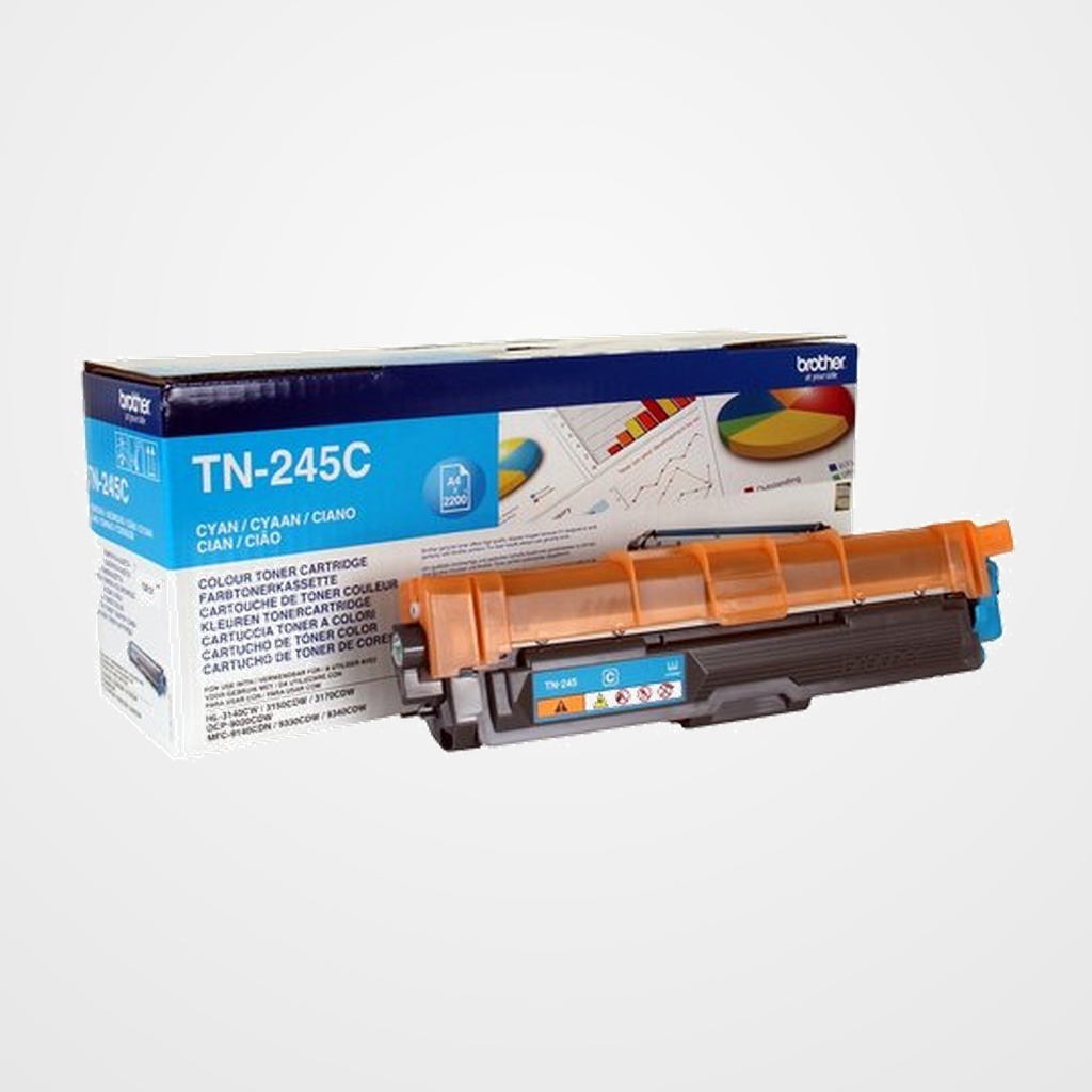 [41601123] TONER BROTHER TN-245C HL-3140CW/3150CDW CIAN (2.200 PÁG.)