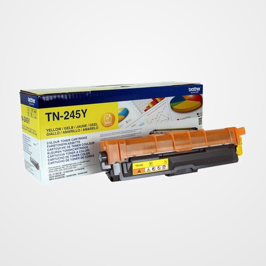TONER BROTHER TN-245Y HL-3140CW/3150CDW AMARILLO (2.200 PÁG.)