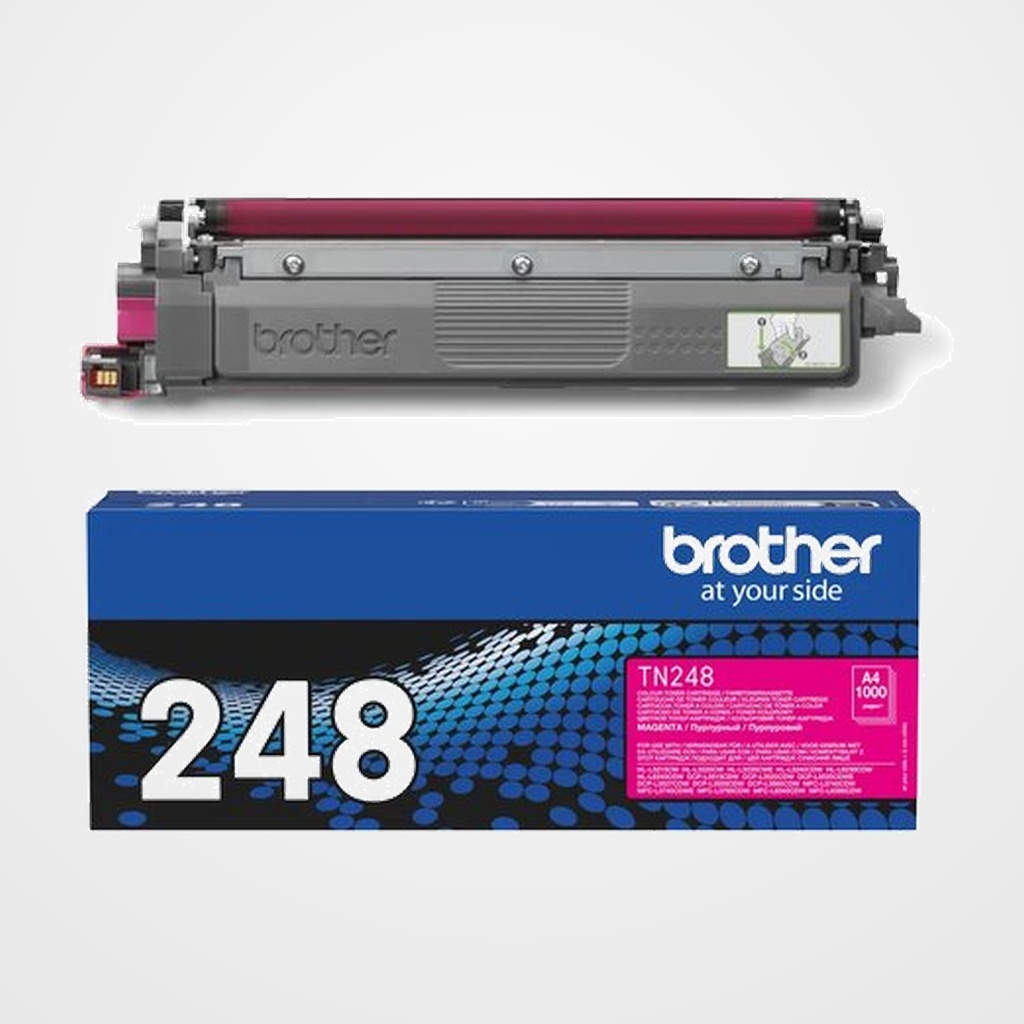 [41601173] TONER BROTHER TN-248M MAGENTA HLL3220CW/3240CDW 1.000Pág