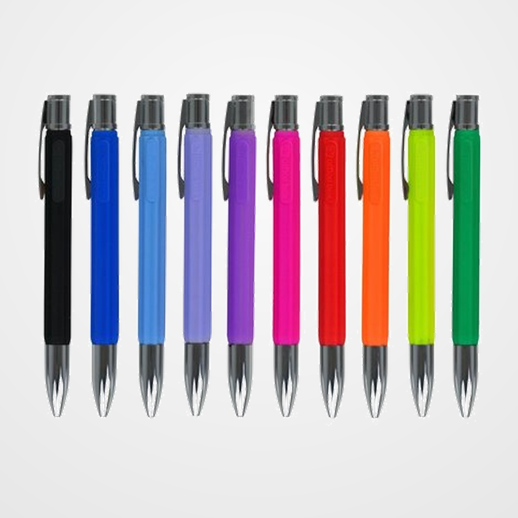 BOLIGRAFO OFFICE BOX SILICONE EXPOSITOR DE 25