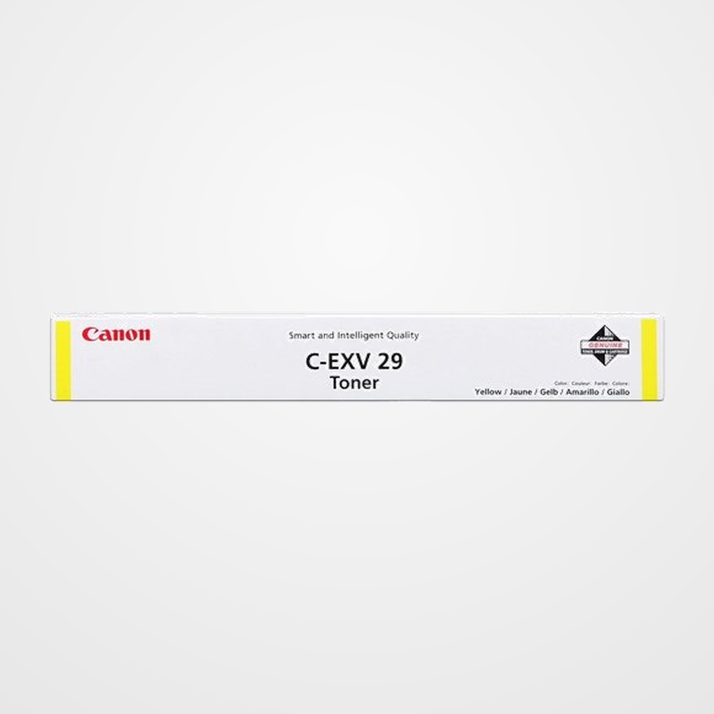 [41201251] TONER CANON CEXV29Y AMARILLO IRC-5030/30I/35/35I (2802B002) (27.000 PÁG.)
