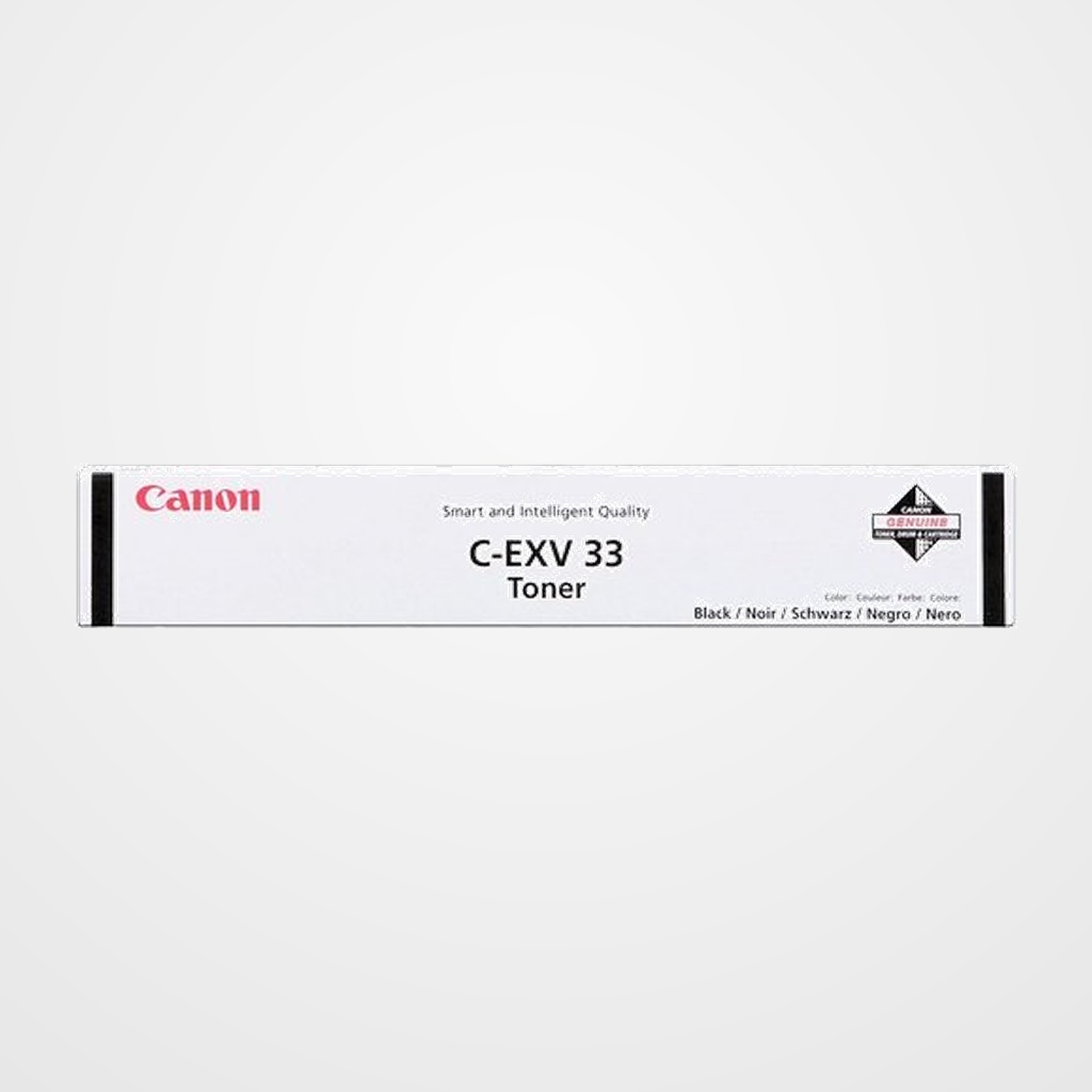 [41201245] TONER CANON CEXV33 2785B002 IR-2520/2520I/2525/2525I/2530/2530I NEGRO (33.000 PÁG.)