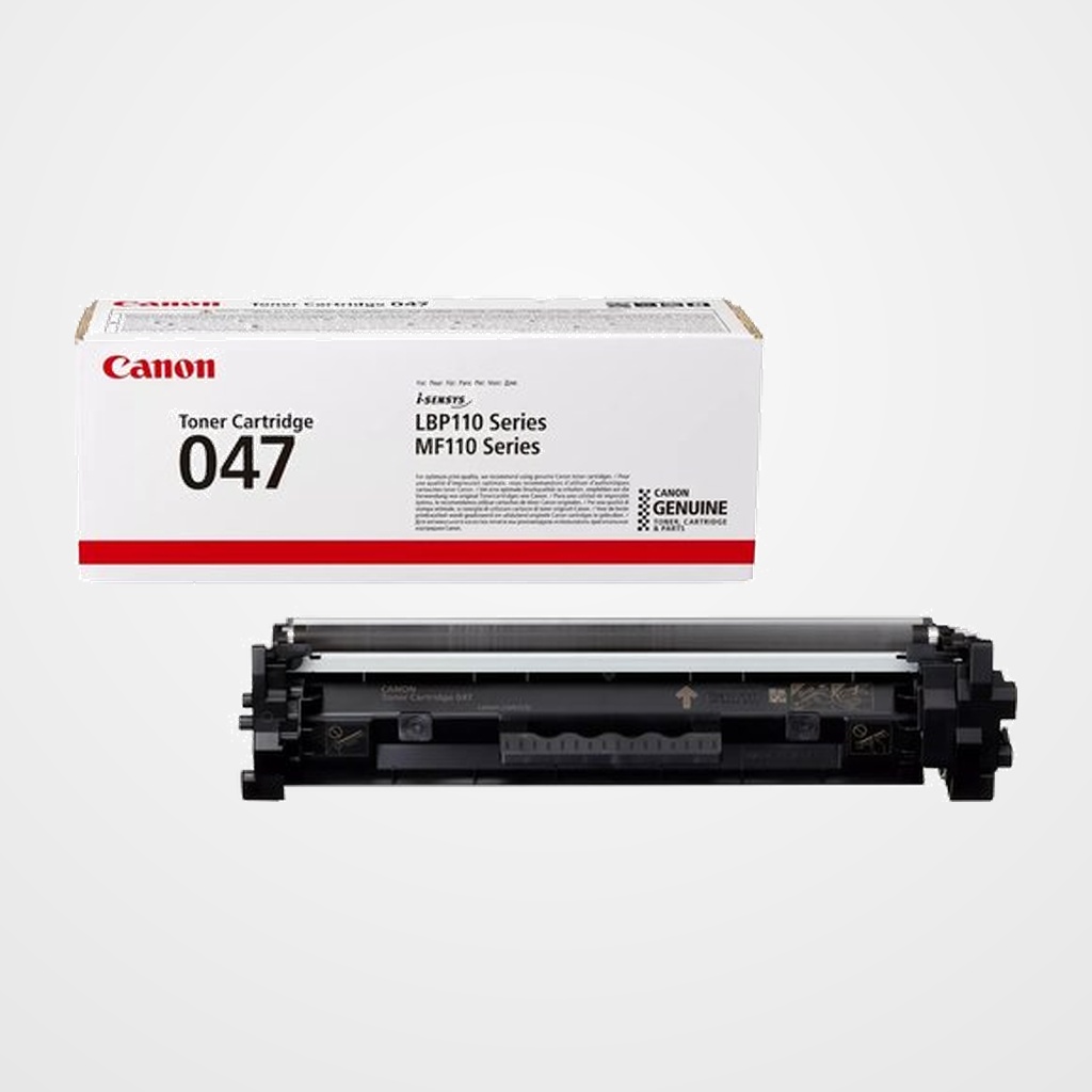 [41201308] TONER CANON CRG047  i-SENSYS LBP112 i-SENSYS LBP113w i-SENSYS MF112 i-SENSYS MF113w (2164C002) NEGRO (1.600 PÁG.)