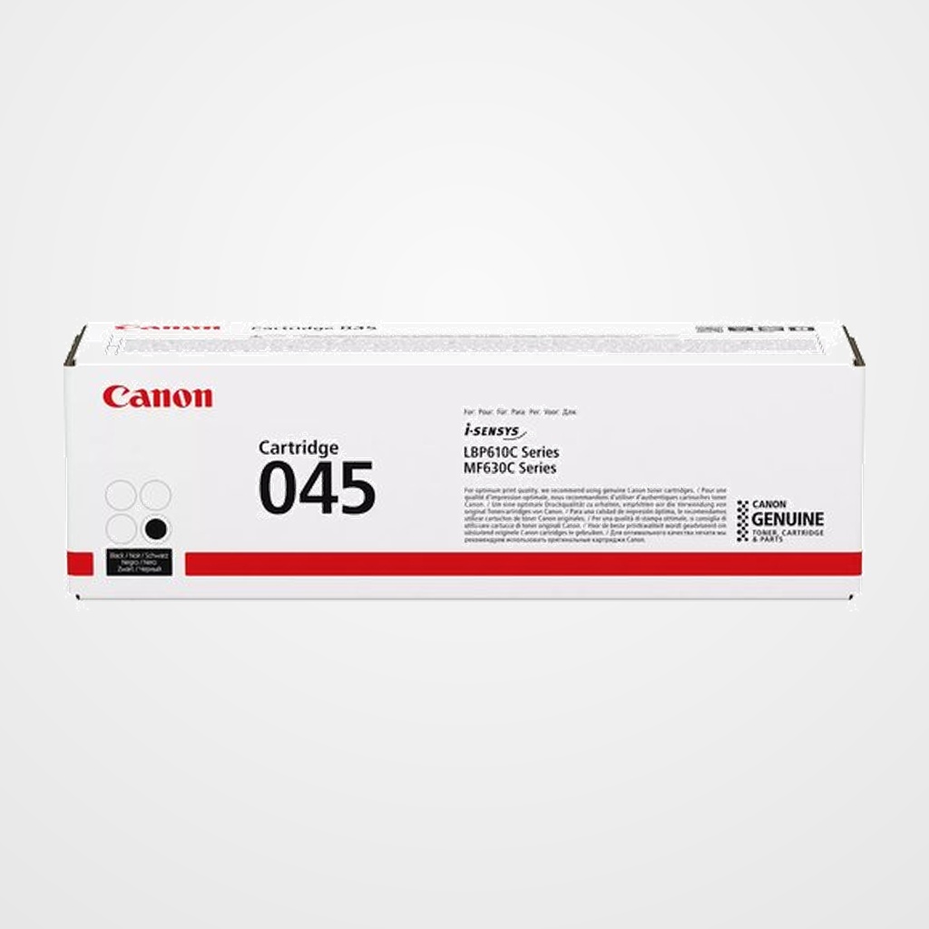 TONER CANON 045BK NEGRO LBP-611/613 (1242C002) (1.400 PÁG.)