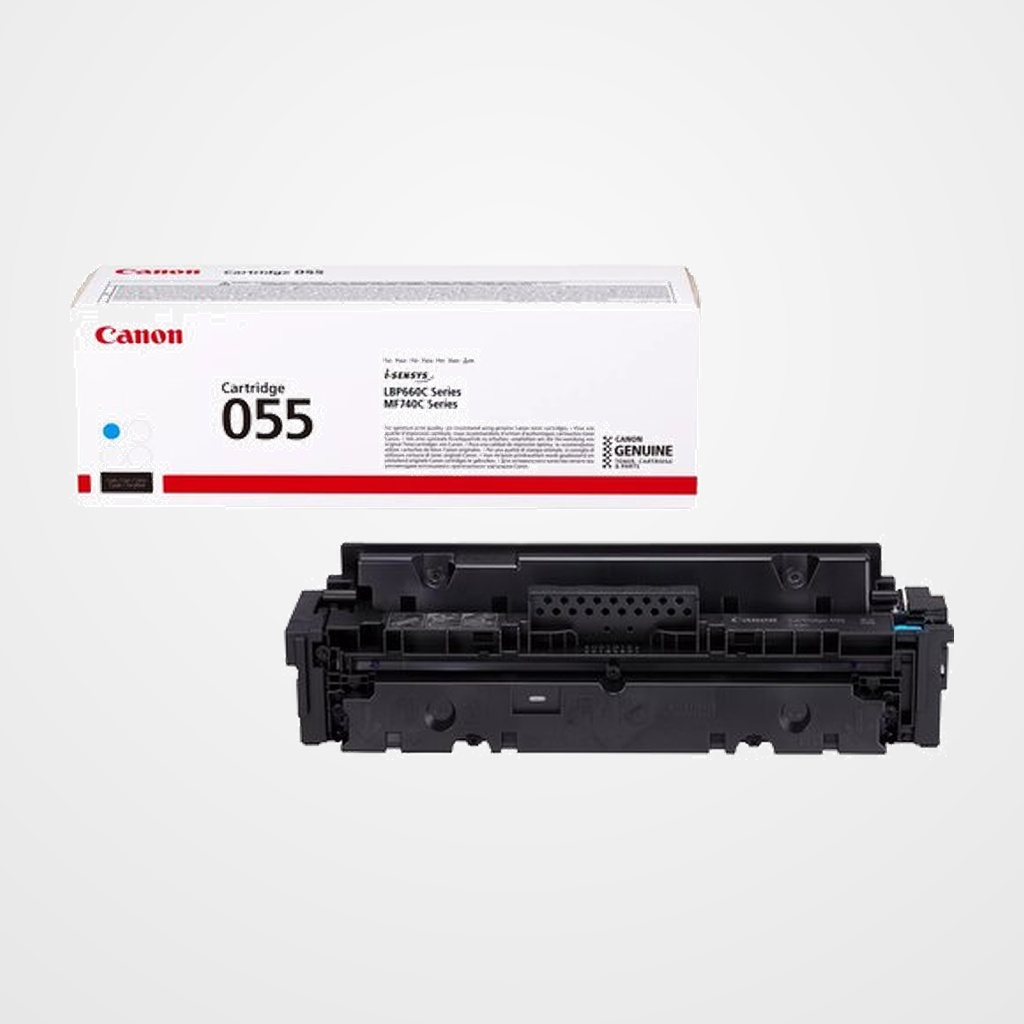 TONER CANON 055C CIAN LBP-660/MF740 (3015C002) (2.100 PÁG.)