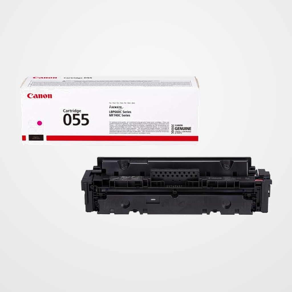 TONER CANON 055M MAGENTA LBP-660/MF740 (3014C002) (2.100 PÁG.)