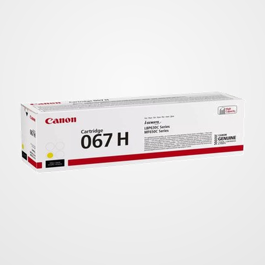 TONER CANON 067H i-SENSYS LBP631 LBP633 MF651 MF655 MF657 AMARILLO (5103C002) (2.350 PAG)