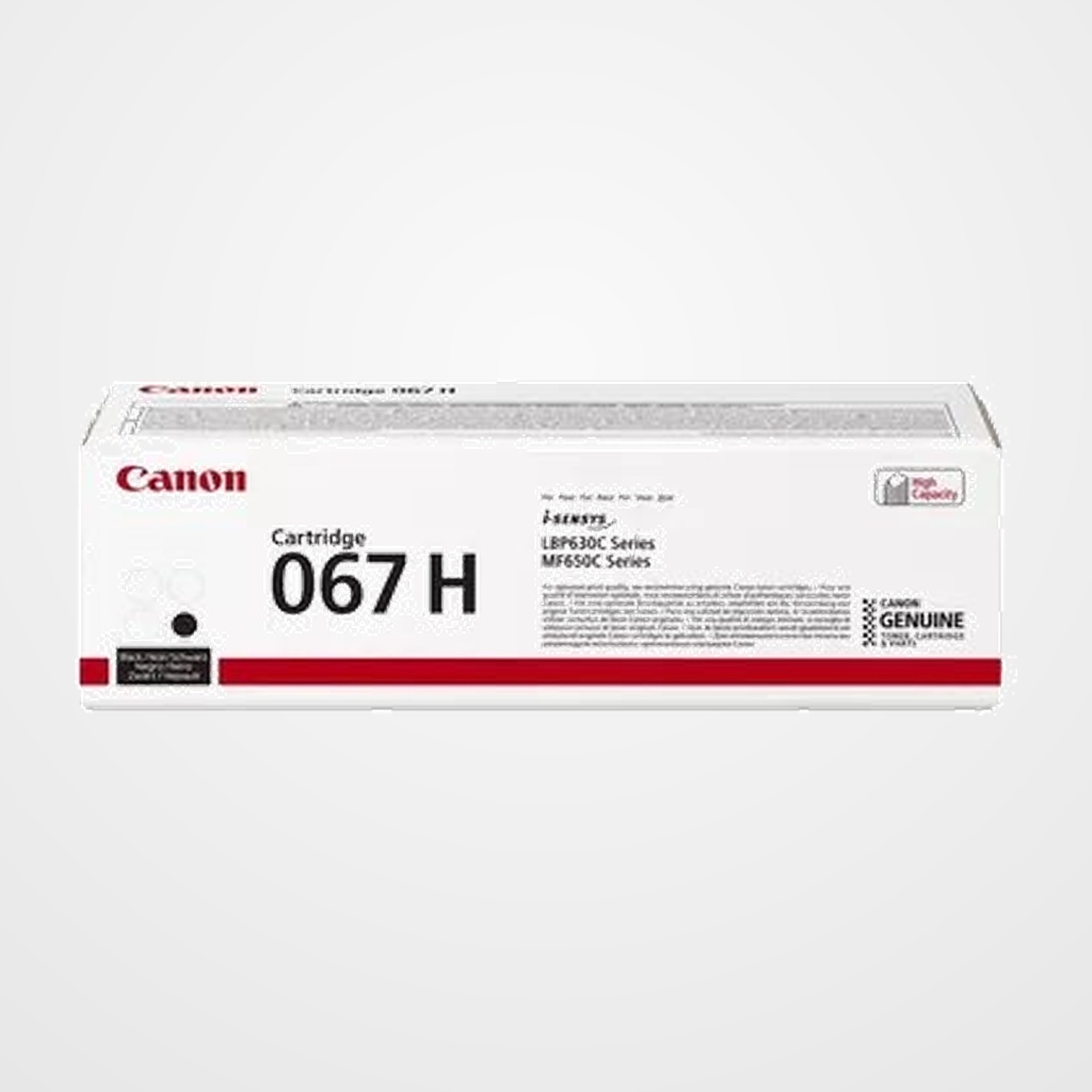 TONER CANON 067H i-SENSYS LBP631 LBP633 MF651 MF655 MF657 NEGRO (5106C002) (3.130 PAG)