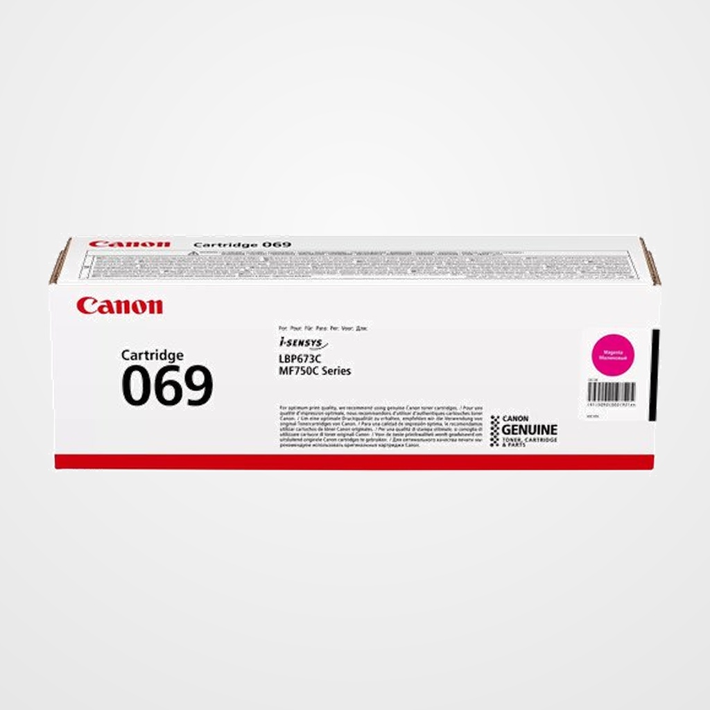 TONER CANON 069M i-SENSYS LBP673 MF752 MAGENTA (5092C002) (1.900 PAG)