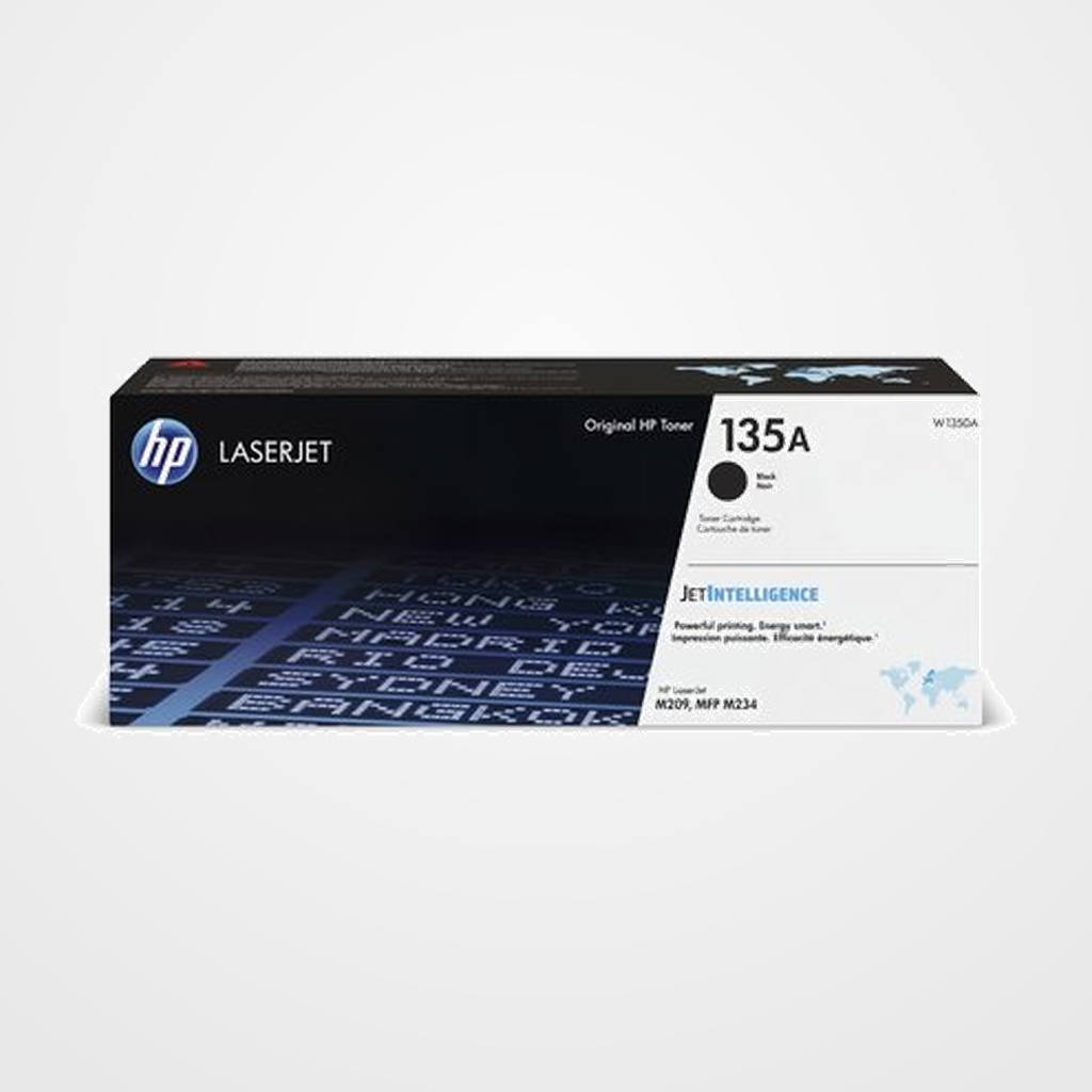 TONER HP Nº 135A W1350A LASERJET M209dw,M209dwe,MFP M234dw,MFP M234dwe,MFP M234sdn,MFP M234sdne,MFP M234sdw,MFP M234sdwe NEGRO 1.100 PÁG.