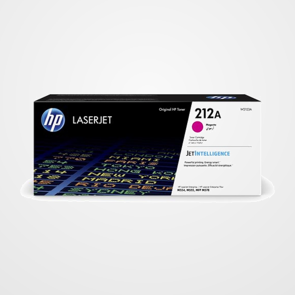 TONER HP Nº 212A W2123A LASERJET M578, M554, M555, M578 MAGENTA 4.500 PÁG.