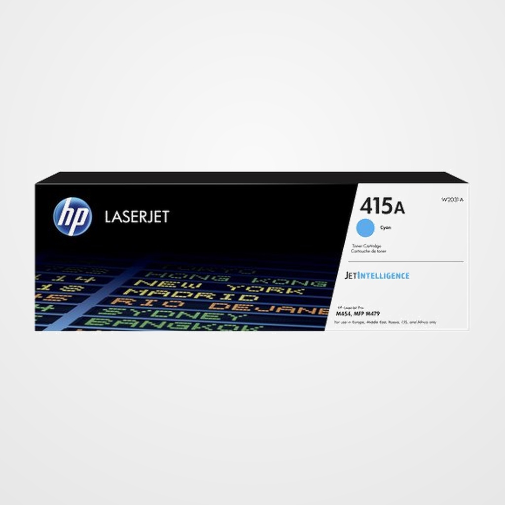 TONER HP Nº 415A W2031A LASERJET M479FDW CIAN 2.100 PÁG.