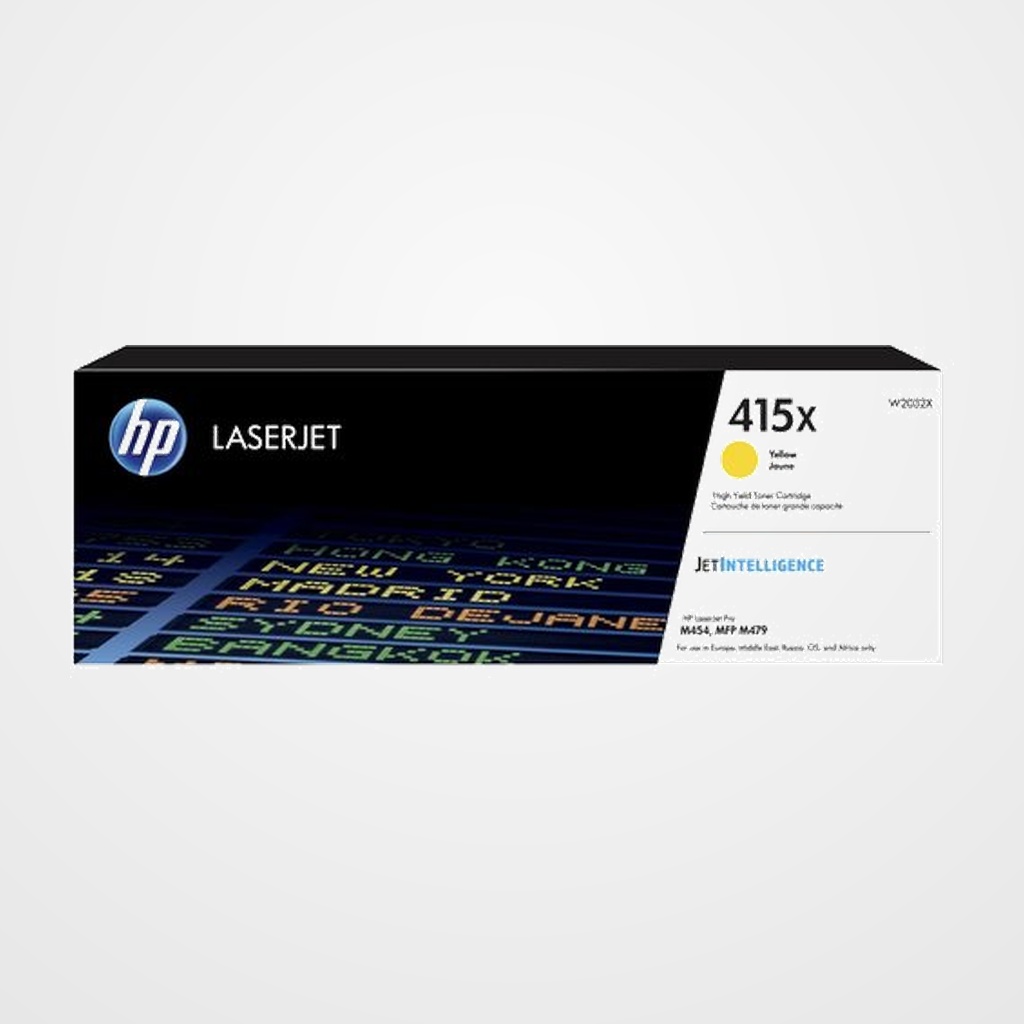 TONER HP Nº 415X W2032X LASERJET M479FDW AMARILLO 6.000 PÁG.