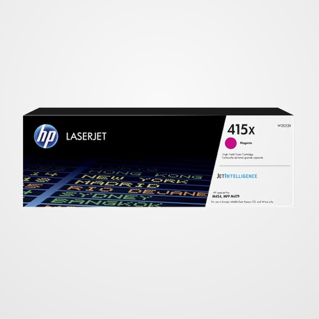 TONER HP Nº 415X W2033X LASERJET M479FDW MAGENTA 6.000 PÁG.