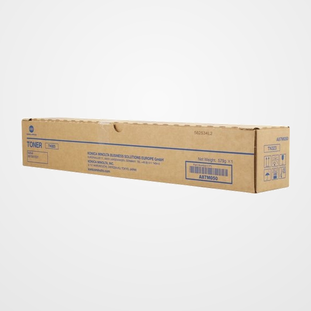 TONER KONICA-MINOLTA TN323 BIZHUB 227/287/367 NEGRO 23.000 PAG.