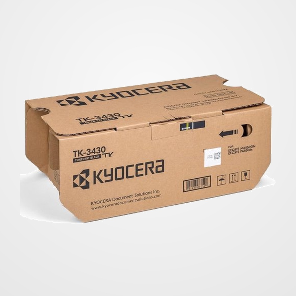 TONER KYOCERA TK-3430 PARA ECOSYS MA5500ifx / PA5500x NEGRO (25.000 pág.)