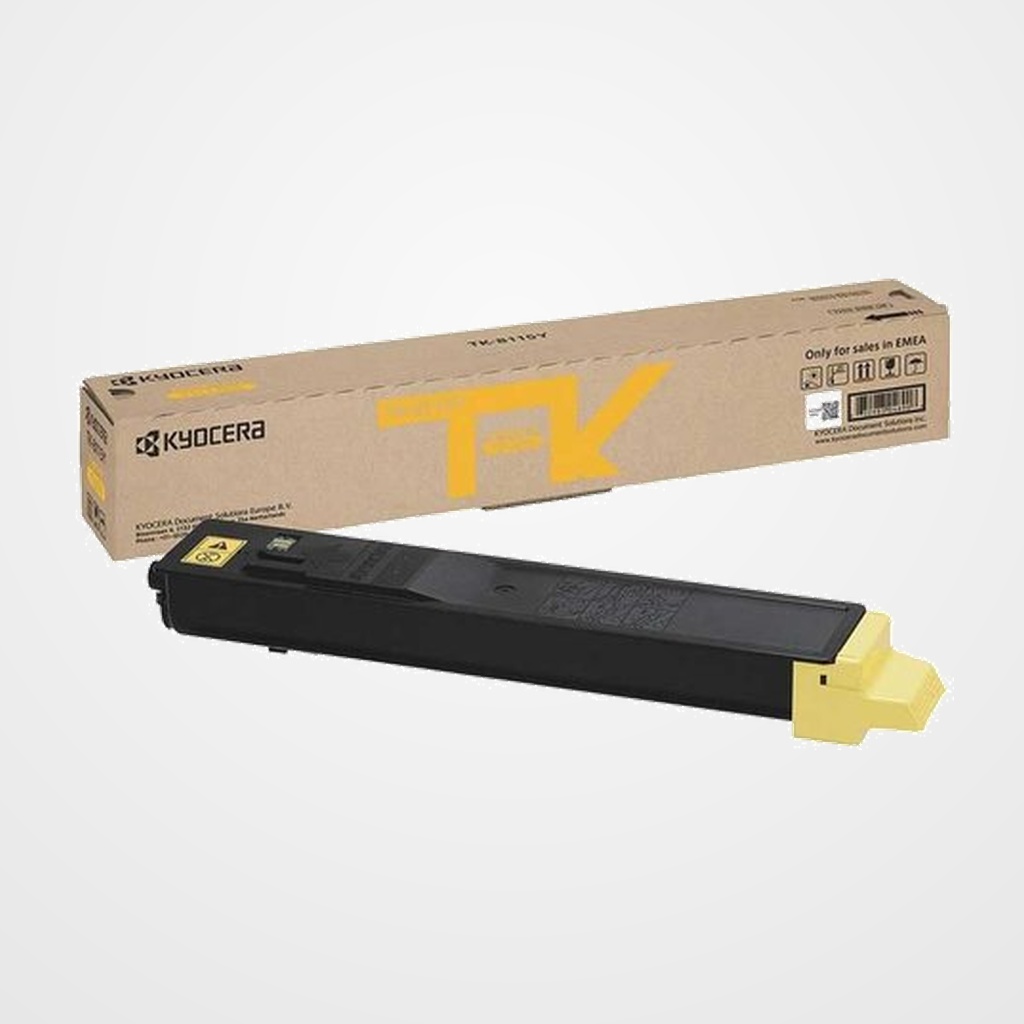 [41901680] TONER KYOCERA-MITA 1T02P3ANL0 TK-8115Y ECOSYS M8124/M8130 AMARILLO (6.000 pág.)