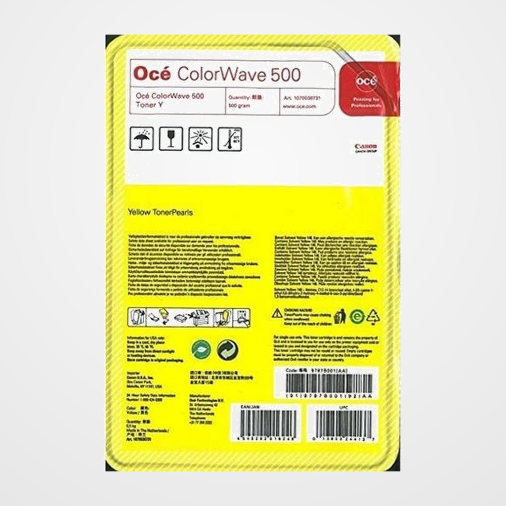 [41201267] TONER OCE COLORWAVE 500 AMARILLO
