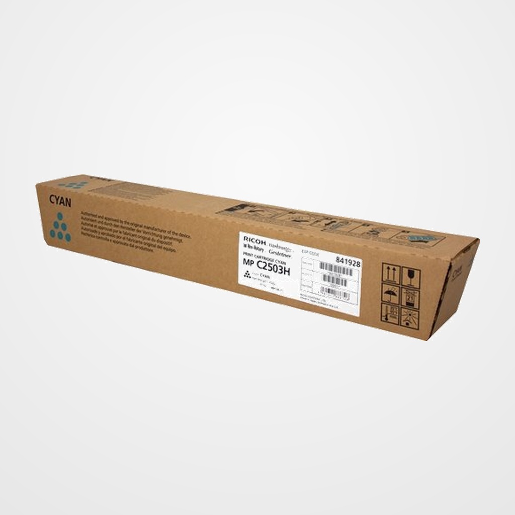 TONER RICOH 841928 MP C2503H/MPC2004/MPC2011SP/MCPC2504EX CIAN (9.500 Paginas)