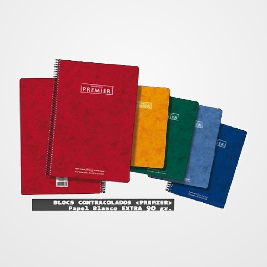 [10001496] BLOC TAURO PREMIER tapa DURA 4º 80h LISO 90g