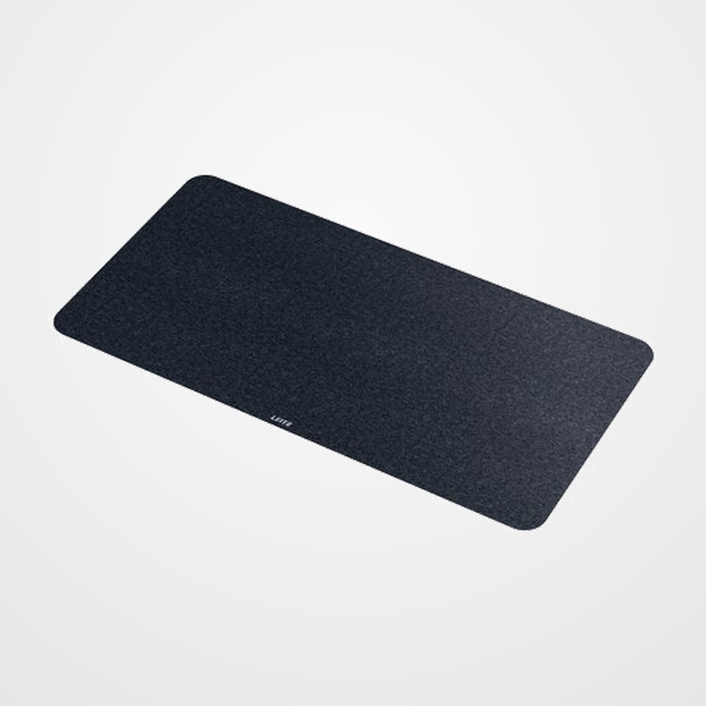 ALFOMBRILLA de ESCRITORIO LEITZ FIELTRO GRANDE 70x36 GRIS OSCURO
