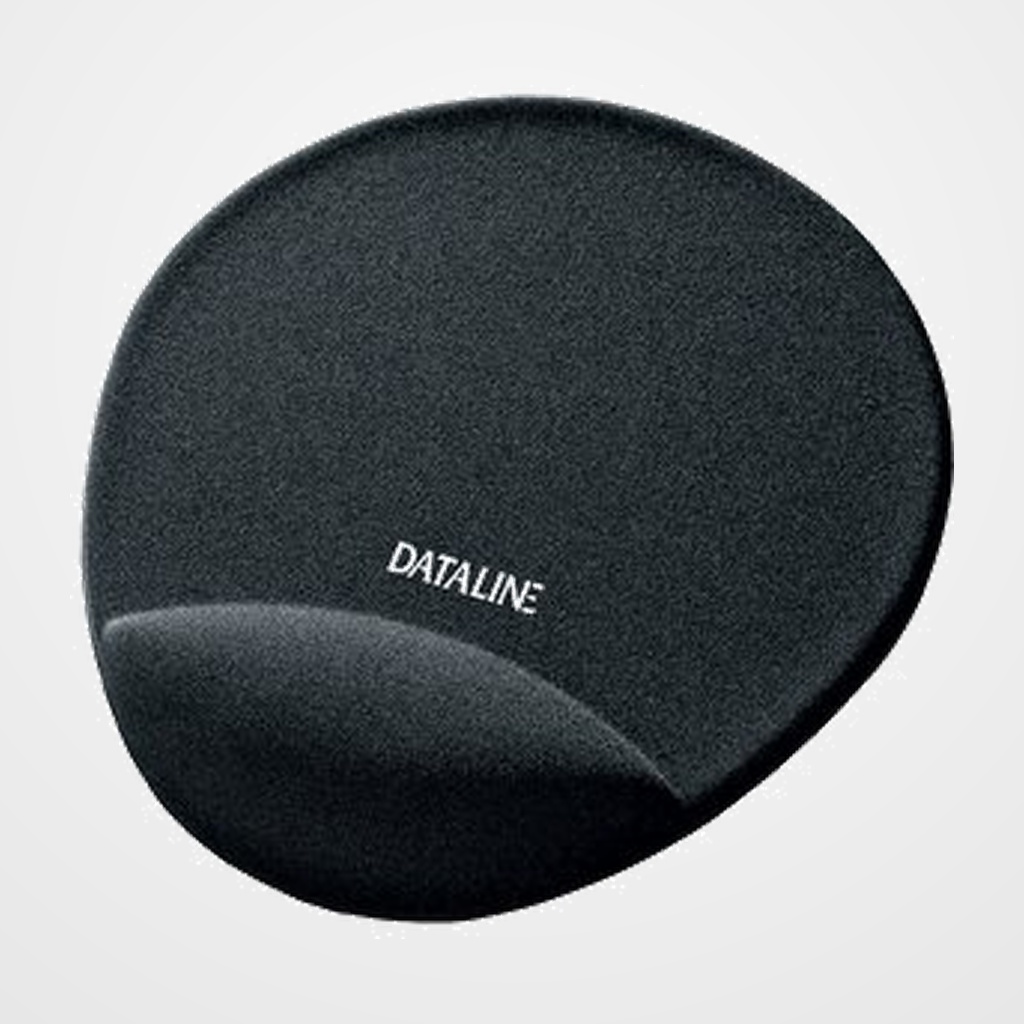 [42101403] ALFOMBRILLA RATON DATALINE CON REPOSAMUÑECAS ESPUMA NEGRO