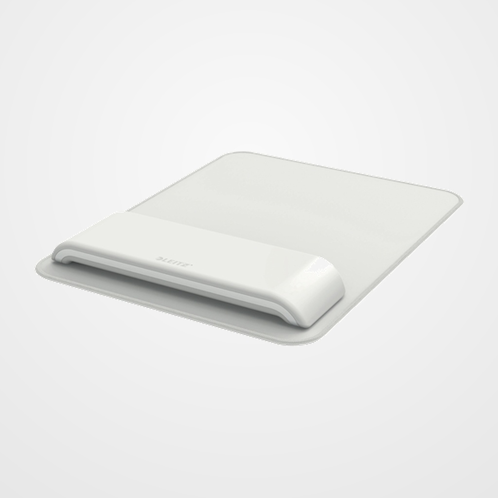 [42101376] ALFOMBRILLA RATON LEITZ ERGO CON REPOSAMUÑECAS GRIS