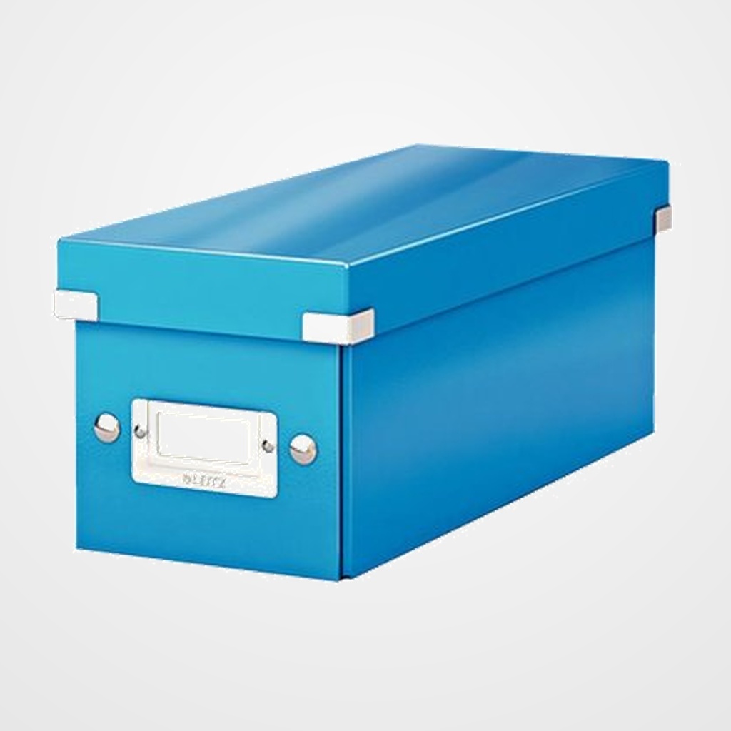 ARCHIVADOR CAJA PARA CD S LEITZ CLICK&STORE 143x147x352 AZUL