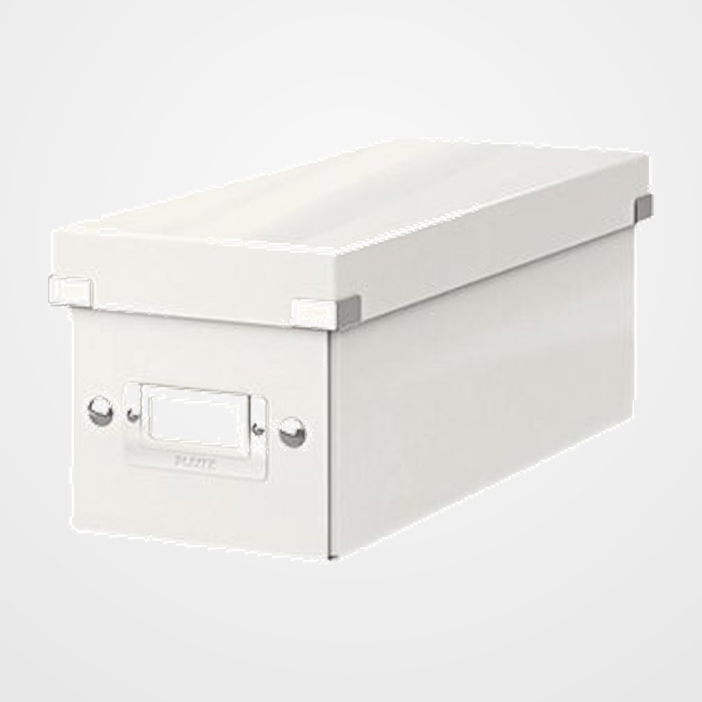 ARCHIVADOR CAJA PARA CD S LEITZ CLICK&STORE 143x147x352 BLANCO