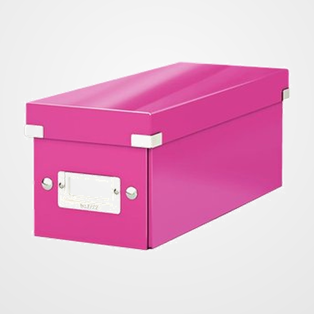 [42002259] ARCHIVADOR CAJA PARA CD S LEITZ CLICK&STORE 143x147x352 FUCSIA