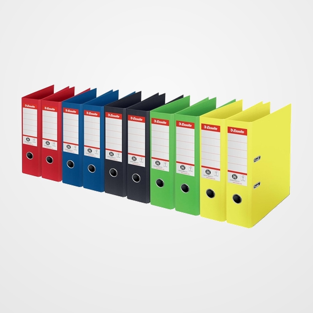 ARCHIVADOR palanca ESSELTE CO2 NEUTRAL Nº1 CARTON FORRADO A4 75mm SURTIDO