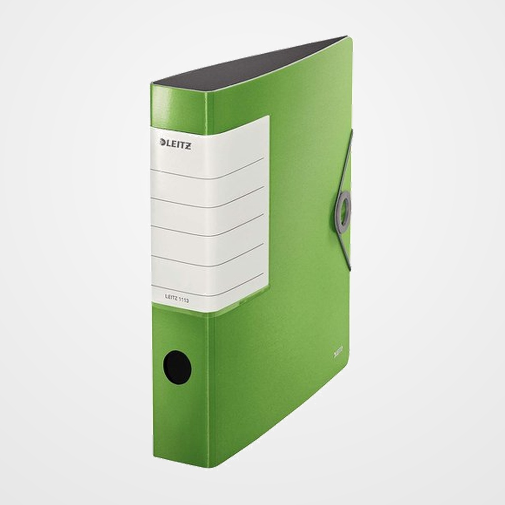 ARCHIVADOR palanca LEITZ SOLID PP A4 62mm VERDE CLARO