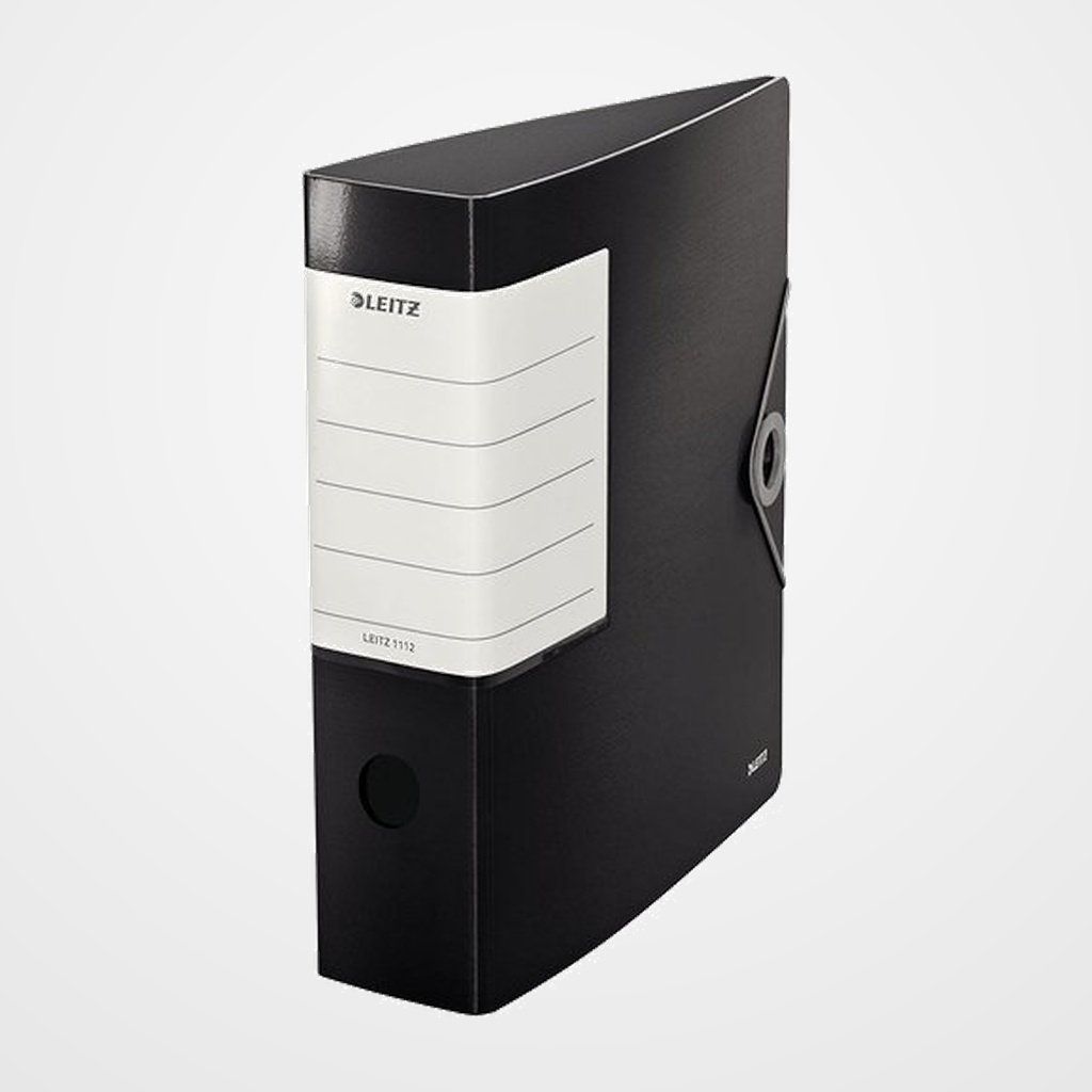 ARCHIVADOR palanca LEITZ SOLID PP A4 75mm  NEGRO