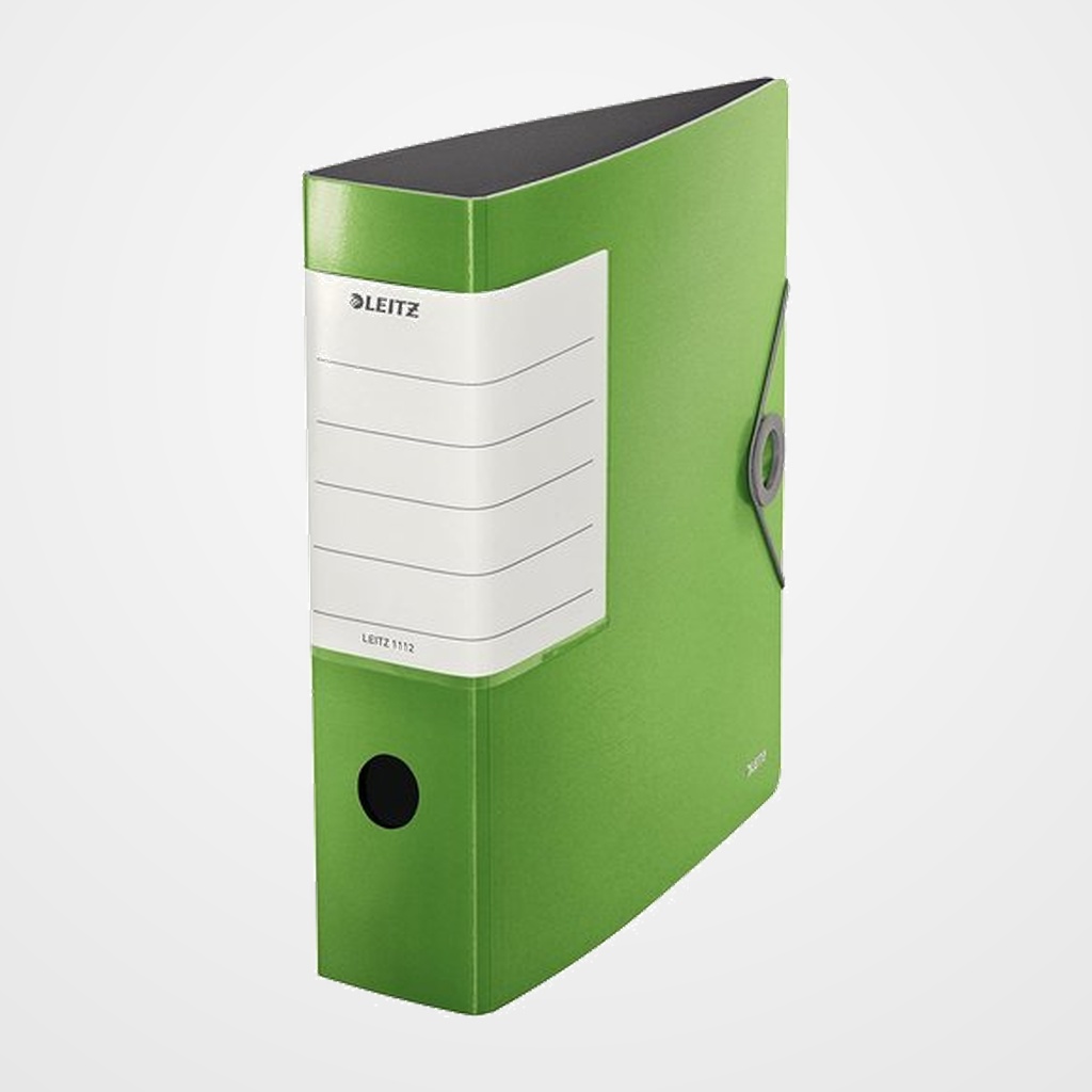 ARCHIVADOR palanca LEITZ SOLID PP A4 75mm VERDE CLARO