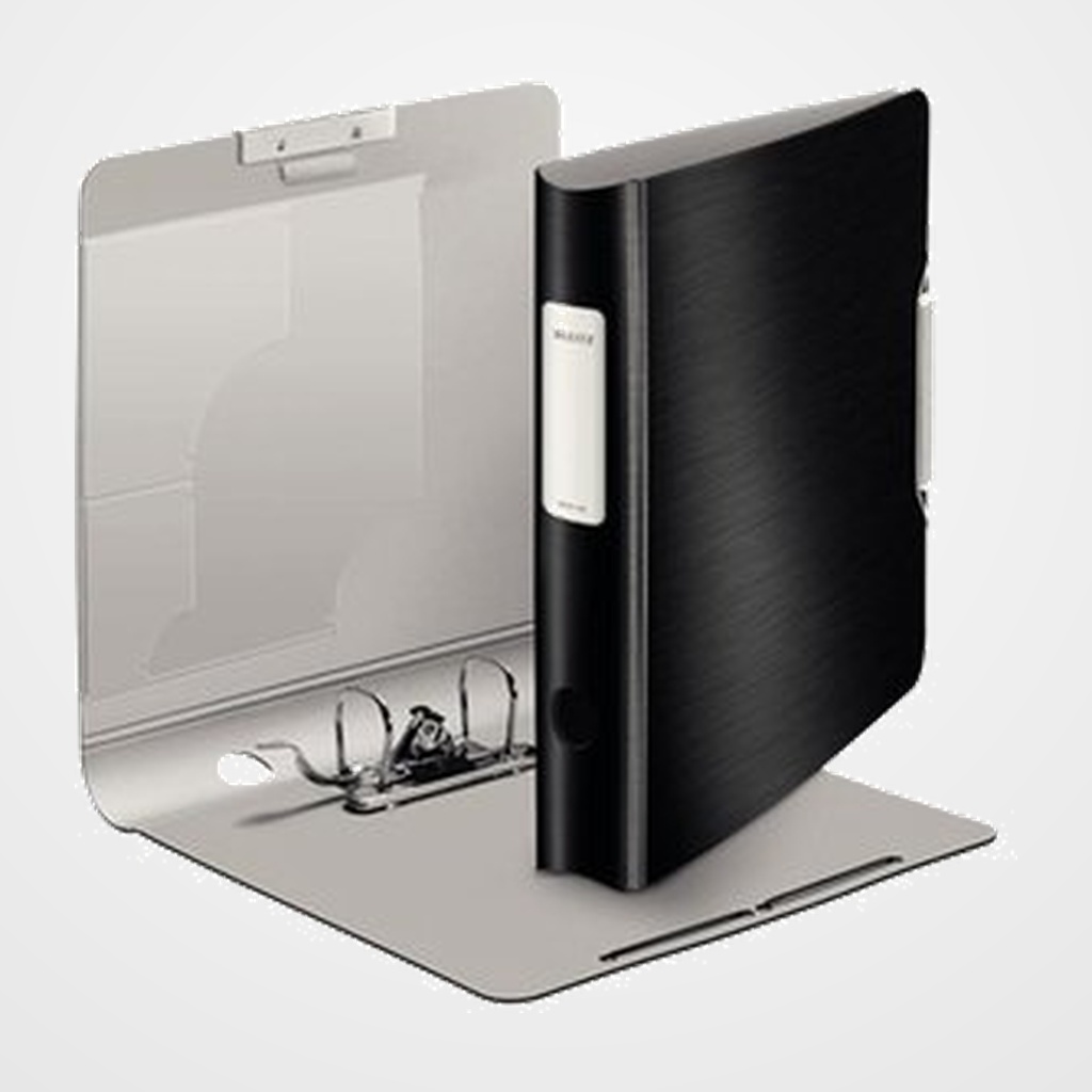 ARCHIVADOR palanca LEITZ STYLE ACTIVE A4 180º 50mm NEGRO SATINADO