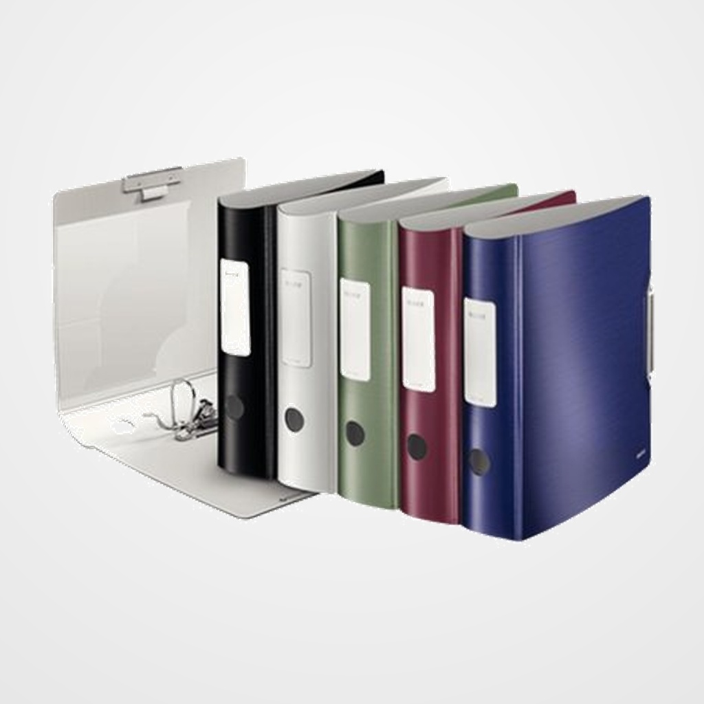 ARCHIVADOR palanca LEITZ STYLE ACTIVE A4 180º 75mm SURTIDO