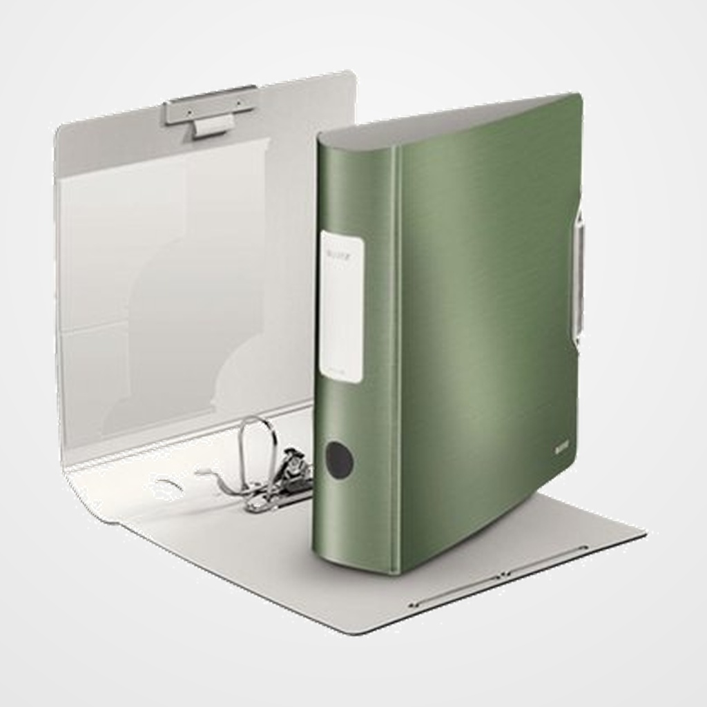 ARCHIVADOR palanca LEITZ STYLE ACTIVE A4 180º 75mm VERDE CELADON