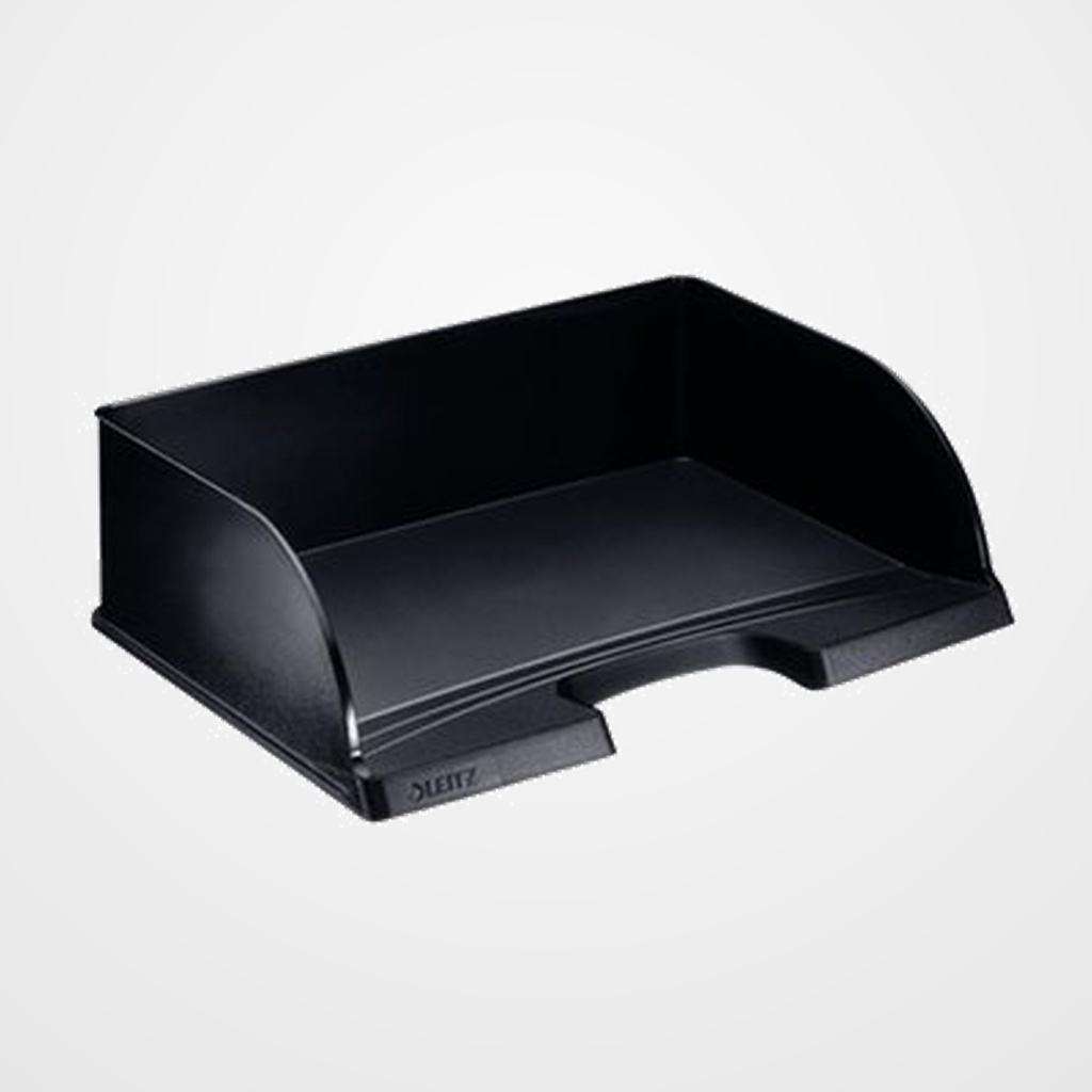 BANDEJA LEITZ JUMBO PLUS APAISADA NEGRO