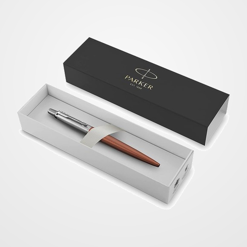BOLIGRAFO PARKER JOTTER NARANJA ACERO INOXIDABLE CT