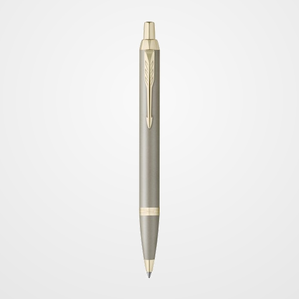BOLIGRAFO PARKER SANDSTONE RIBETE DE BRONCE