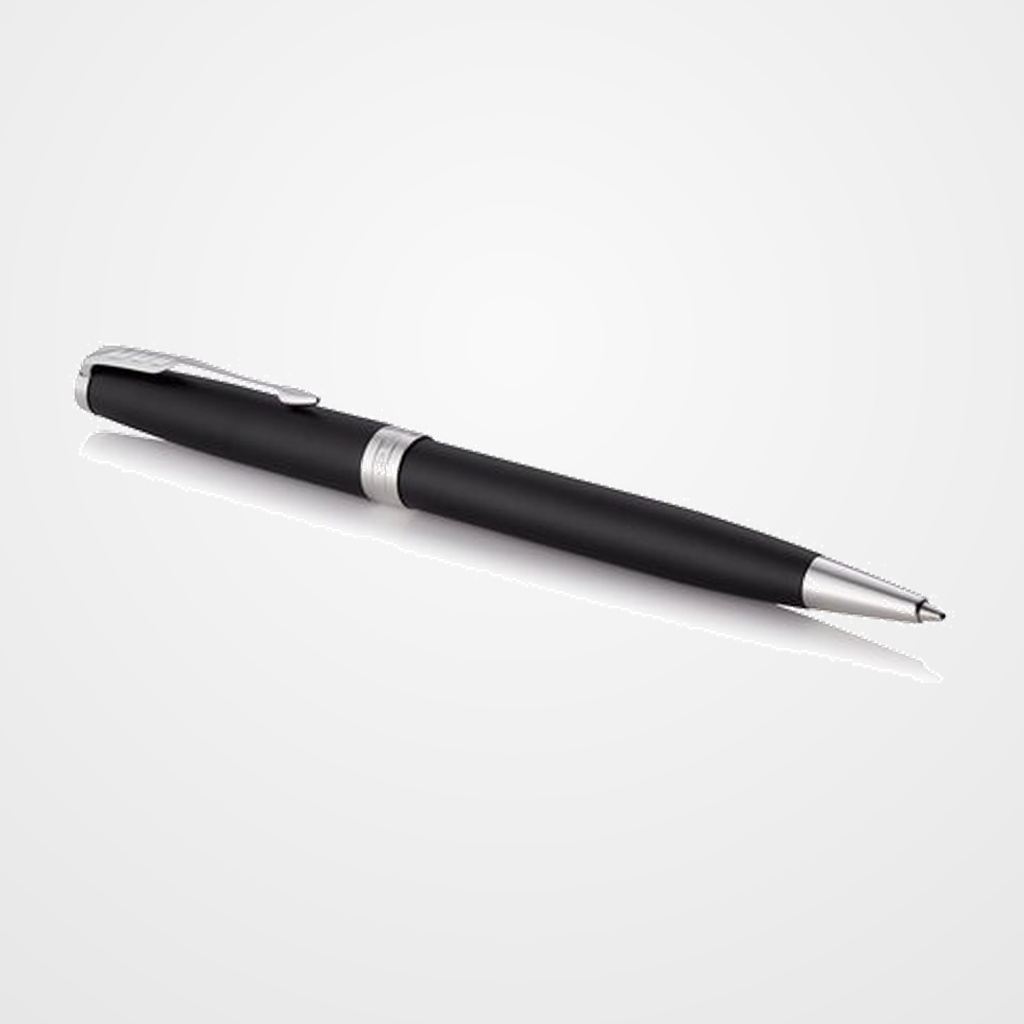 BOLIGRAFO PARKER SONNET MATTE NEGRO LACQUER (M)
