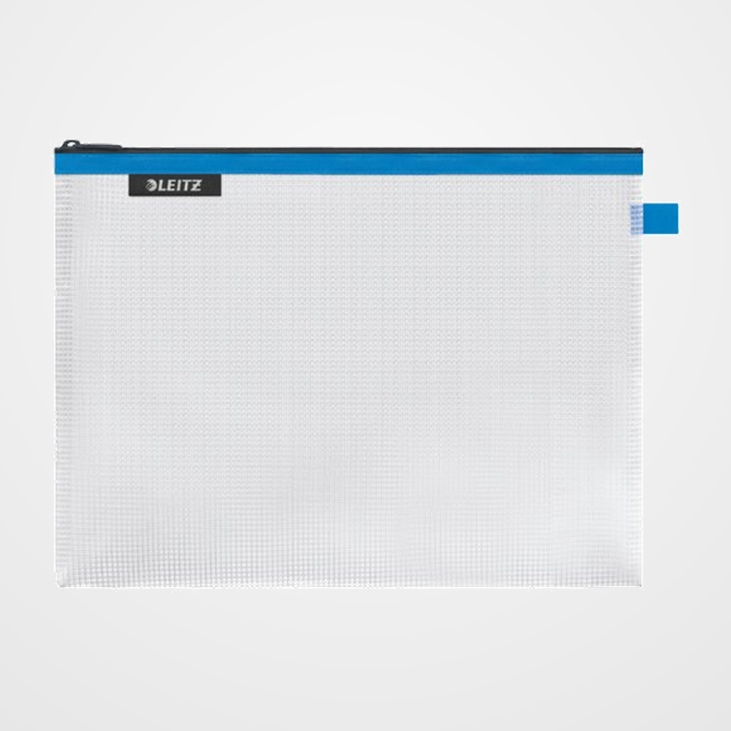 BOLSITA  de VIAJE LEITZ WOW C/CREMALLERA IMPERMEABLE L (30x23) AZUL