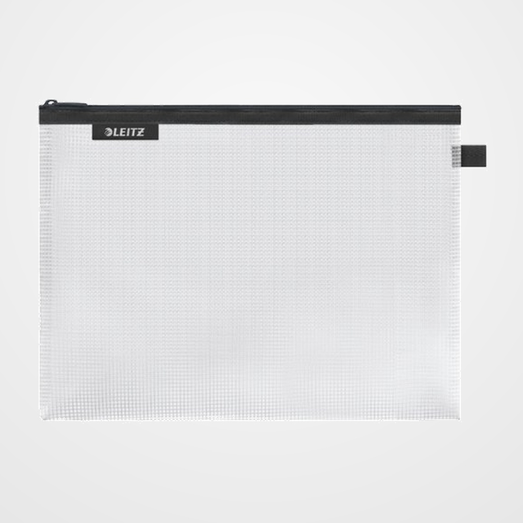 BOLSITA  de VIAJE LEITZ WOW C/CREMALLERA IMPERMEABLE L (30x23) NEGRO