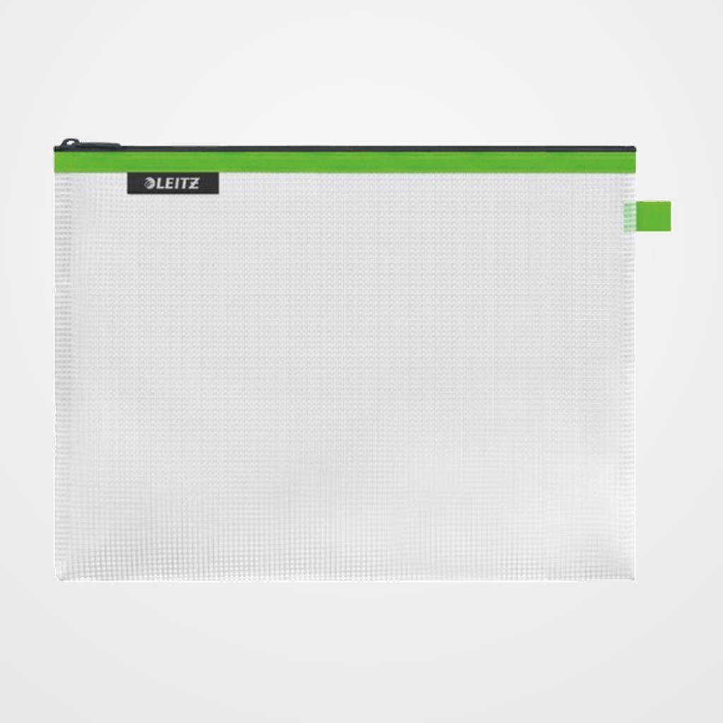 BOLSITA  de VIAJE LEITZ WOW C/CREMALLERA IMPERMEABLE L (30x23) VERDE