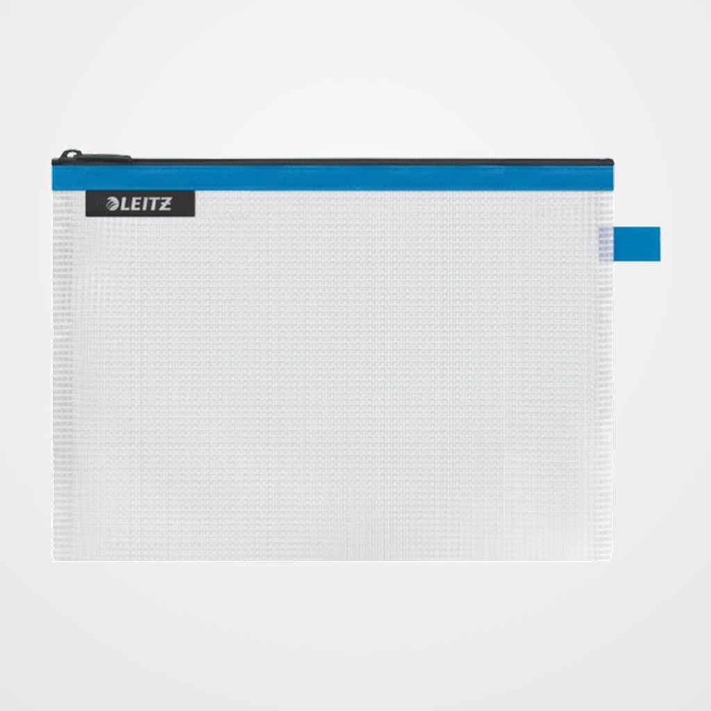 BOLSITA  de VIAJE LEITZ WOW C/CREMALLERA IMPERMEABLE M (24x17) AZUL