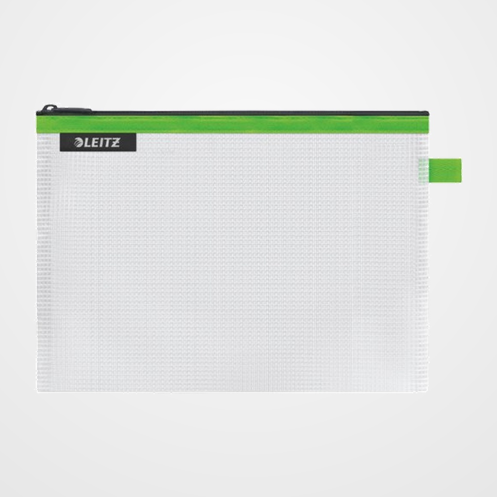 BOLSITA  de VIAJE LEITZ WOW C/CREMALLERA IMPERMEABLE M (24x17) VERDE