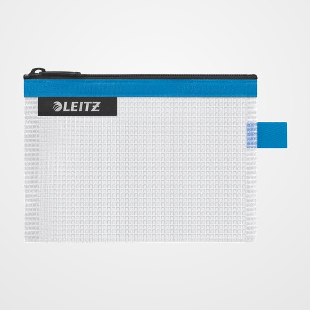 BOLSITA  de VIAJE LEITZ WOW C/CREMALLERA IMPERMEABLE S (14x10.5) AZUL