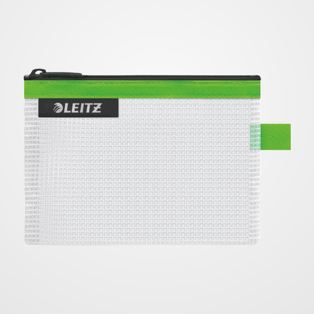 [42201458] BOLSITA  de VIAJE LEITZ WOW C/CREMALLERA IMPERMEABLE S (14x10.5) VERDE