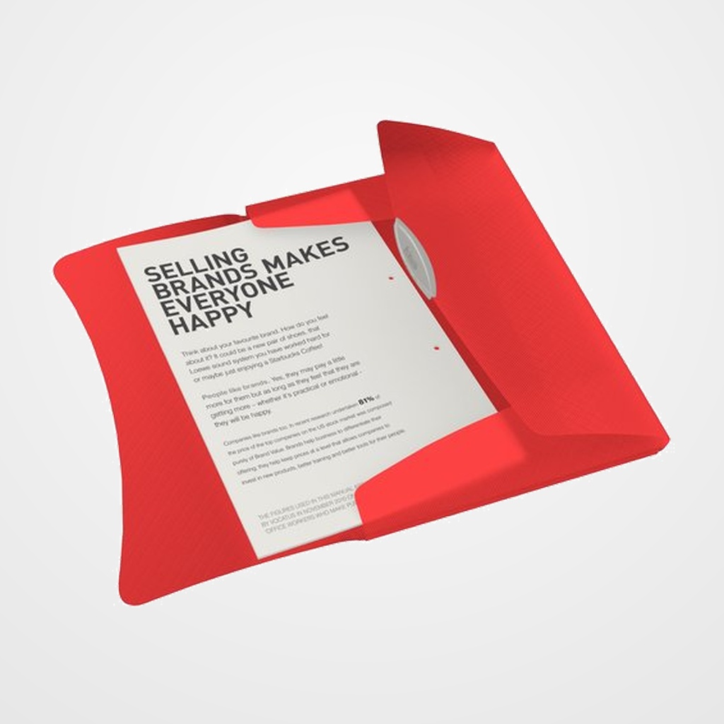CARPETA de GOMAS y SOLAPAS LEITZ PP OPACO A4 ROJO VIVIDA